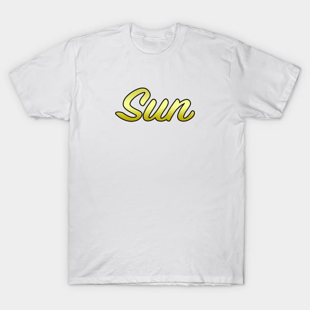 Sun T-Shirt by lenn